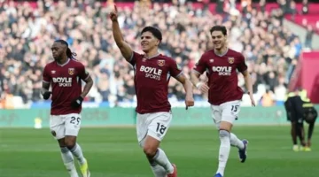 ثلاثية نظيفة.. وست هام يكتسح سندرلاند في منافسات الدوري الإنجليزي الممتاز